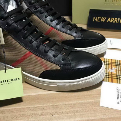 Burberry High-Top Fashion Men Shoes--009